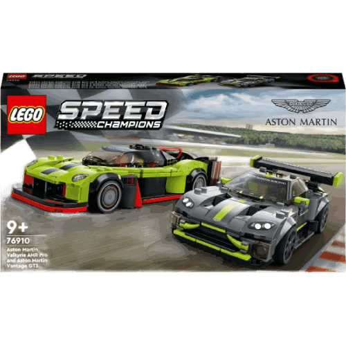 Конструктор Lego S.C.: Aston Martin Valkyrie AMR  Pro and Aston Martin Vantage (76910)